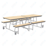 NPS Rectangle Mobile Cafeteria Table - 30