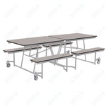 NPS Rectangle Mobile Cafeteria Table - 30