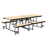 NPS Rectangle Mobile Cafeteria Table - 30