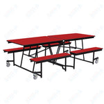 NPS Rectangle Mobile Cafeteria Table - 30