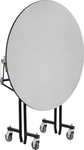 NPS EasyFold Mobile Cafeteria Round Folding Table - 48