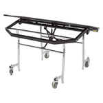 NPS EasyFold Mobile Cafeteria Hexagon Folding Table - 60