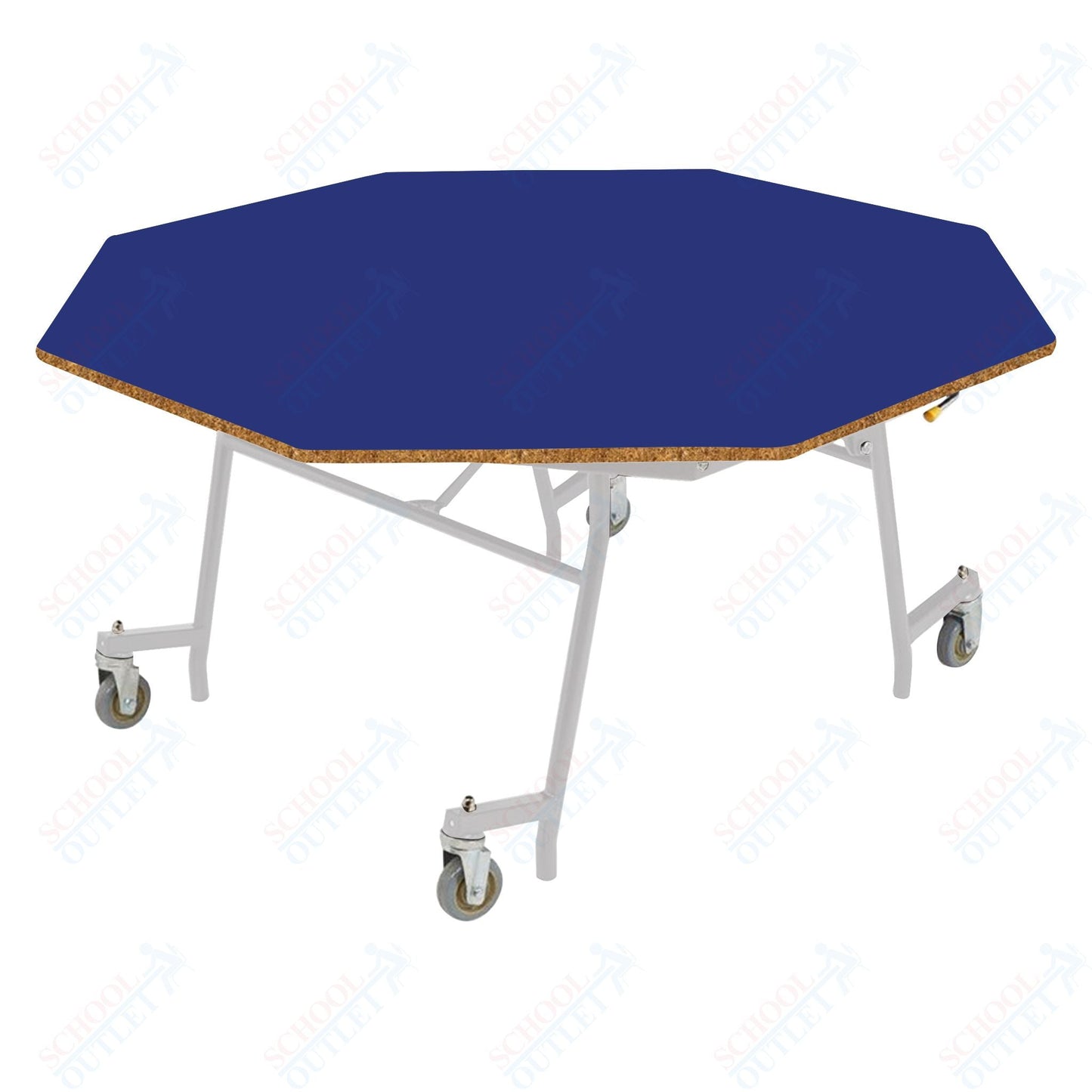 NPS EasyFold 60" Octagon Table (National Public Seating NPS - MTSSF - 60O) - SchoolOutlet