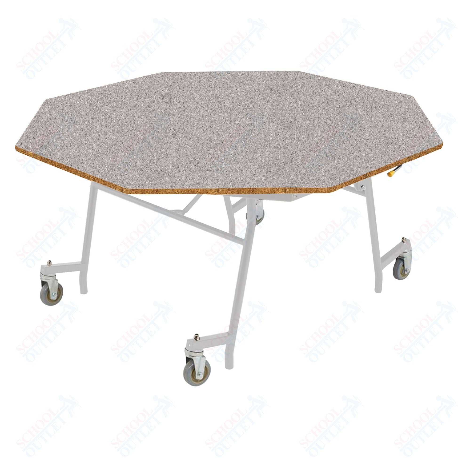 NPS EasyFold 60" Octagon Table (National Public Seating NPS - MTSSF - 60O) - SchoolOutlet