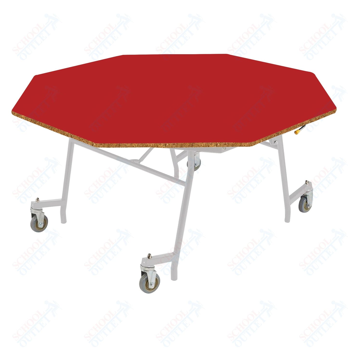 NPS EasyFold 60" Octagon Table (National Public Seating NPS - MTSSF - 60O) - SchoolOutlet