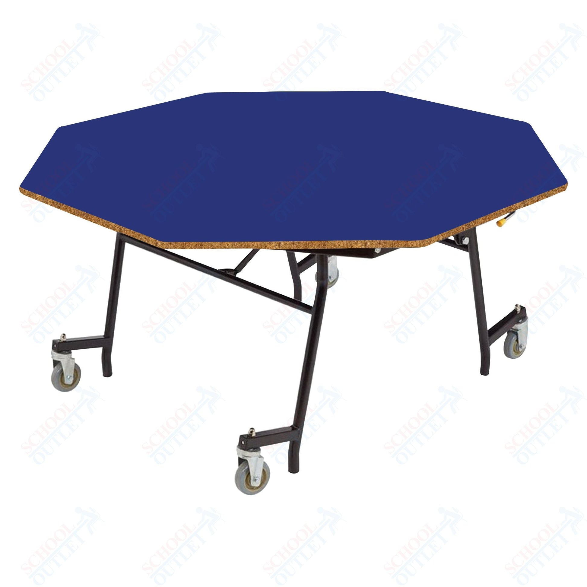 NPS EasyFold 60" Octagon Table (National Public Seating NPS - MTSSF - 60O) - SchoolOutlet
