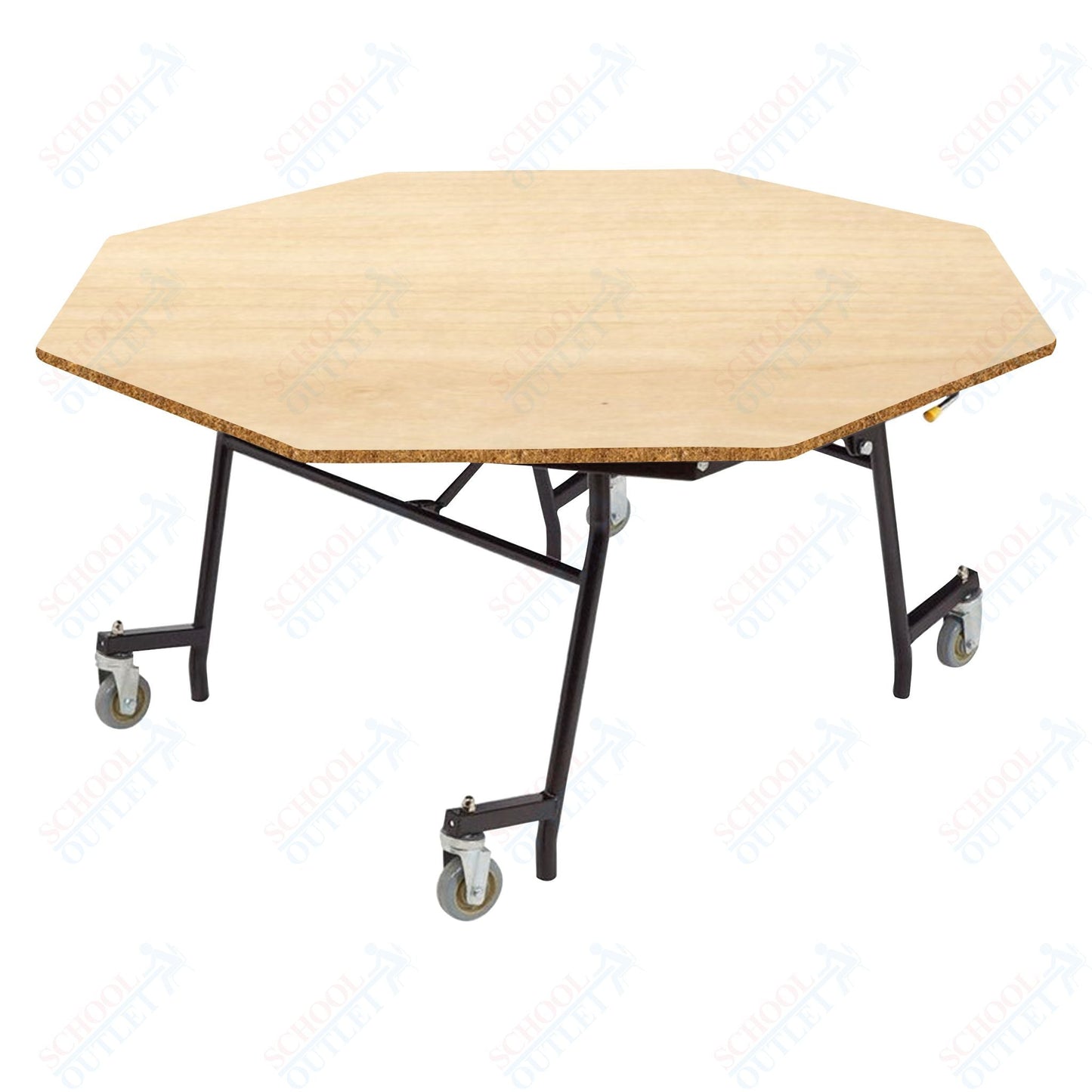 NPS EasyFold 60" Octagon Table (National Public Seating NPS - MTSSF - 60O) - SchoolOutlet