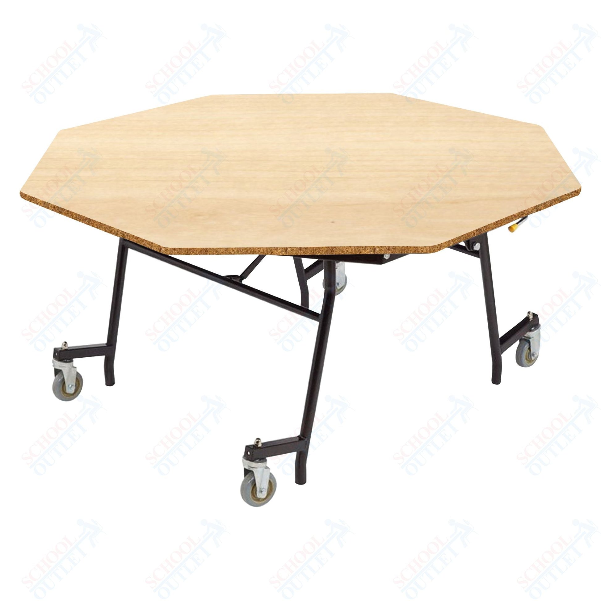 NPS EasyFold 60" Octagon Table (National Public Seating NPS - MTSSF - 60O) - SchoolOutlet