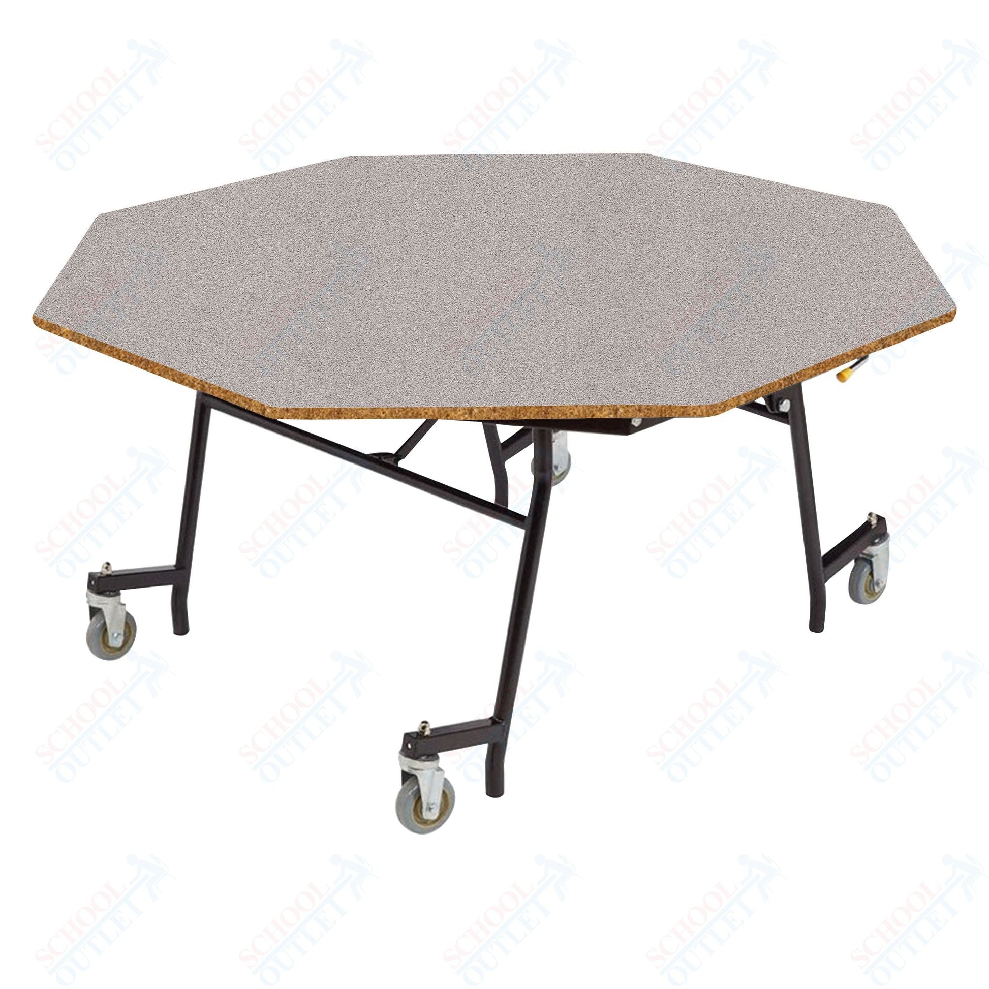 NPS EasyFold 60" Octagon Table (National Public Seating NPS - MTSSF - 60O) - SchoolOutlet
