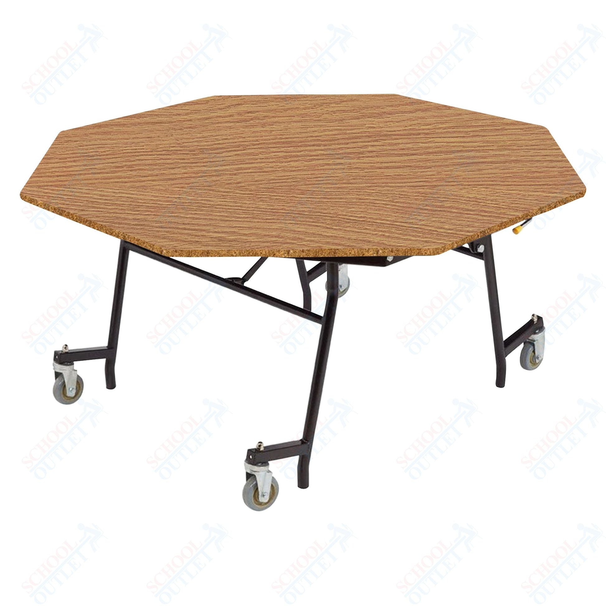 NPS EasyFold 60" Octagon Table (National Public Seating NPS - MTSSF - 60O) - SchoolOutlet