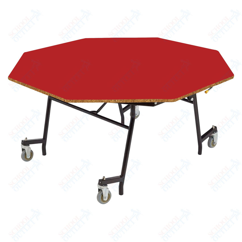NPS EasyFold 60" Octagon Table (National Public Seating NPS - MTSSF - 60O) - SchoolOutlet