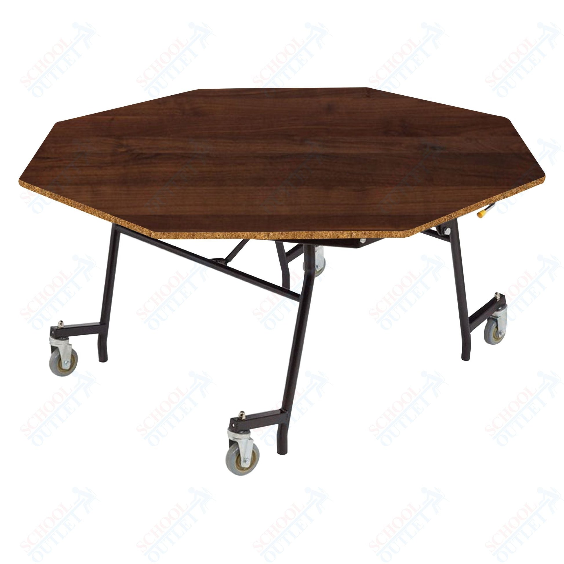 NPS EasyFold 60" Octagon Table (National Public Seating NPS - MTSSF - 60O) - SchoolOutlet
