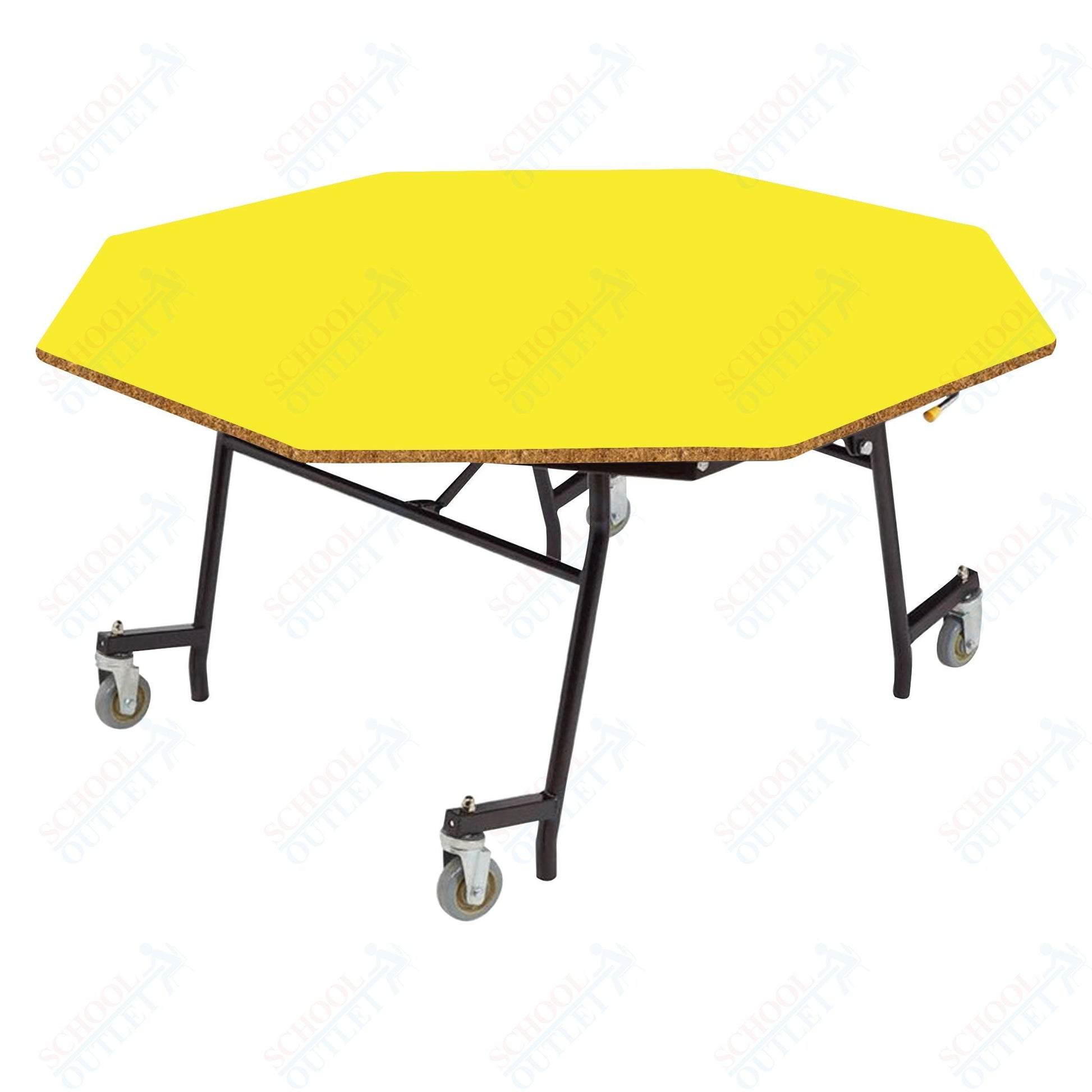 NPS EasyFold 60" Octagon Table (National Public Seating NPS - MTSSF - 60O) - SchoolOutlet
