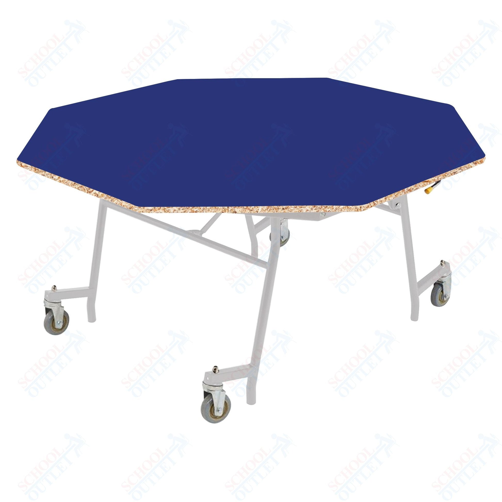 NPS EasyFold 60" Octagon Table (National Public Seating NPS - MTSSF - 60O) - SchoolOutlet