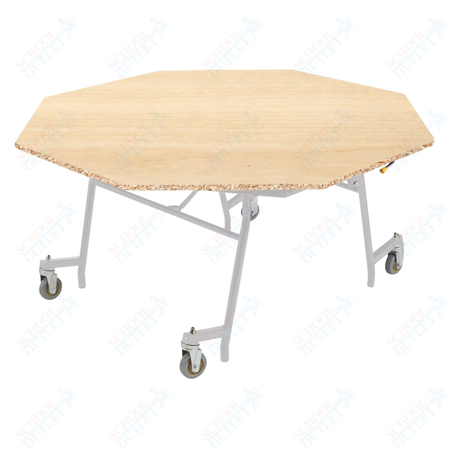 NPS EasyFold 60" Octagon Table (National Public Seating NPS - MTSSF - 60O) - SchoolOutlet