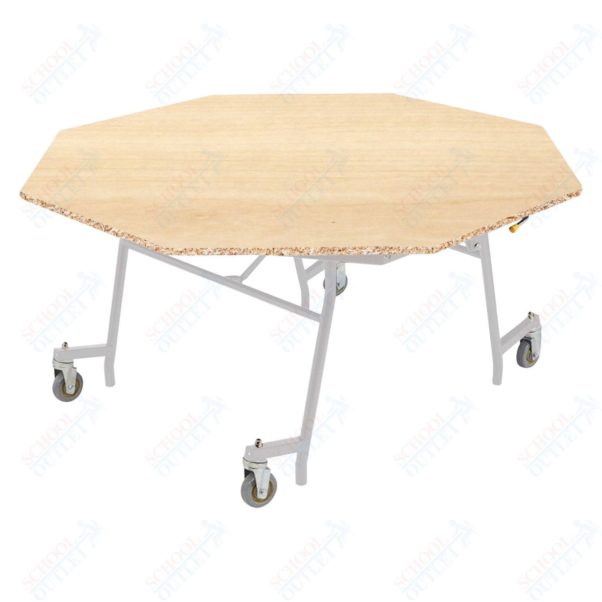 NPS EasyFold 60" Octagon Table (National Public Seating NPS - MTSSF - 60O) - SchoolOutlet