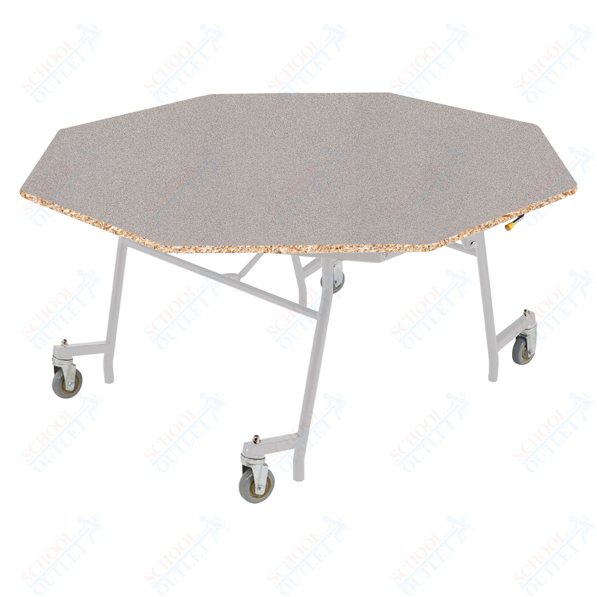 NPS EasyFold 60" Octagon Table (National Public Seating NPS - MTSSF - 60O) - SchoolOutlet