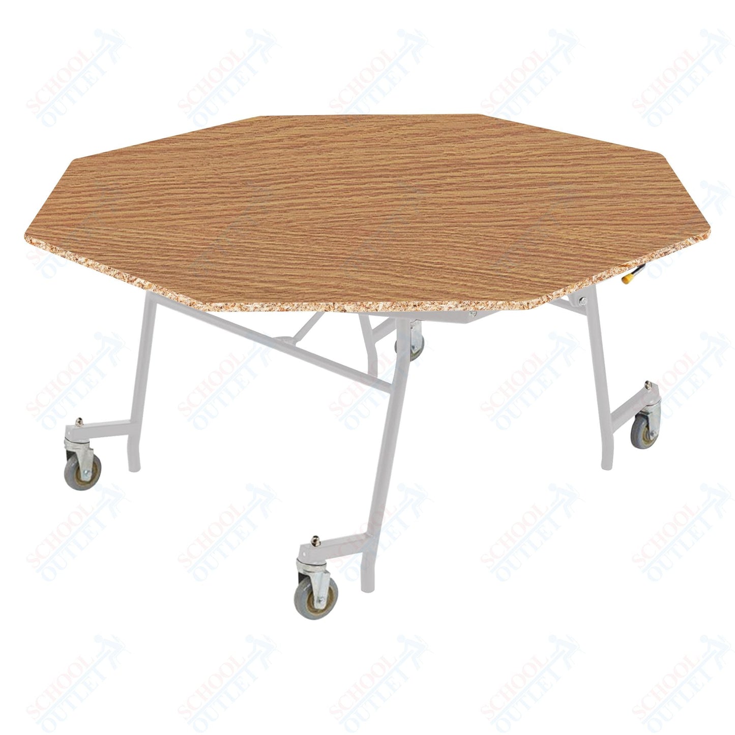 NPS EasyFold 60" Octagon Table (National Public Seating NPS - MTSSF - 60O) - SchoolOutlet