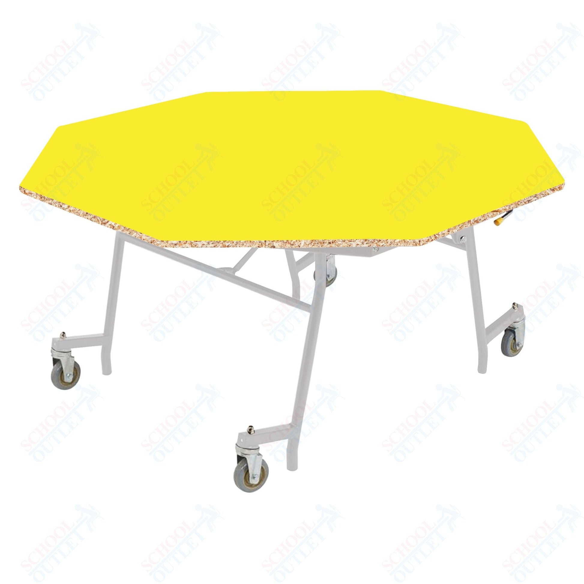 NPS EasyFold 60" Octagon Table (National Public Seating NPS - MTSSF - 60O) - SchoolOutlet