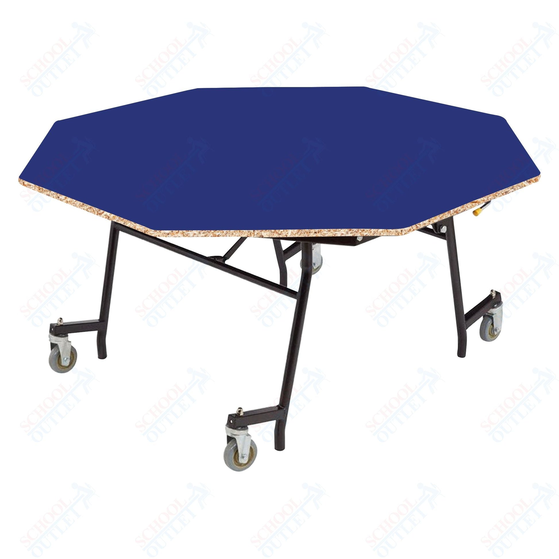 NPS EasyFold 60" Octagon Table (National Public Seating NPS - MTSSF - 60O) - SchoolOutlet