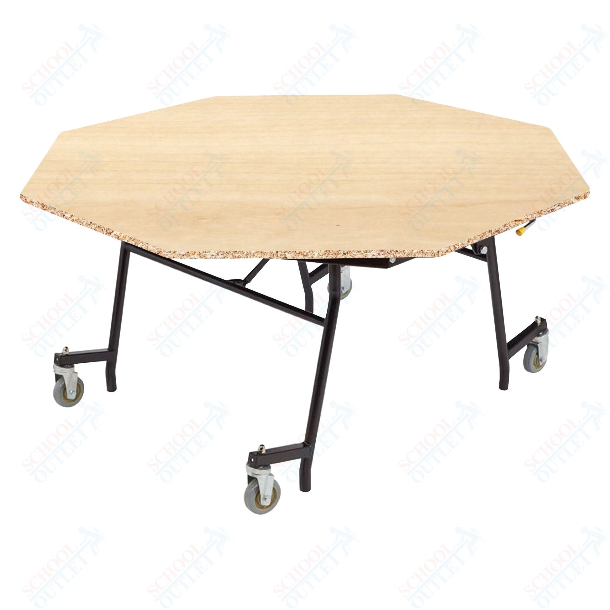NPS EasyFold 60" Octagon Table (National Public Seating NPS - MTSSF - 60O) - SchoolOutlet