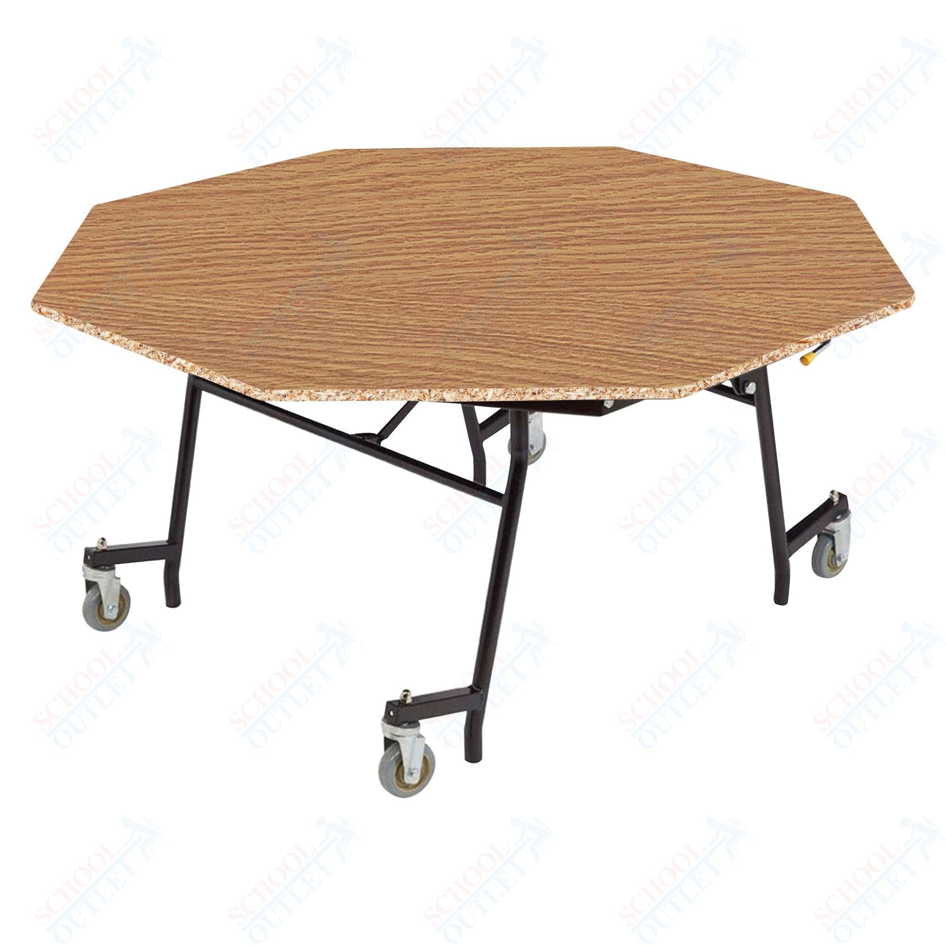 NPS EasyFold 60" Octagon Table (National Public Seating NPS - MTSSF - 60O) - SchoolOutlet