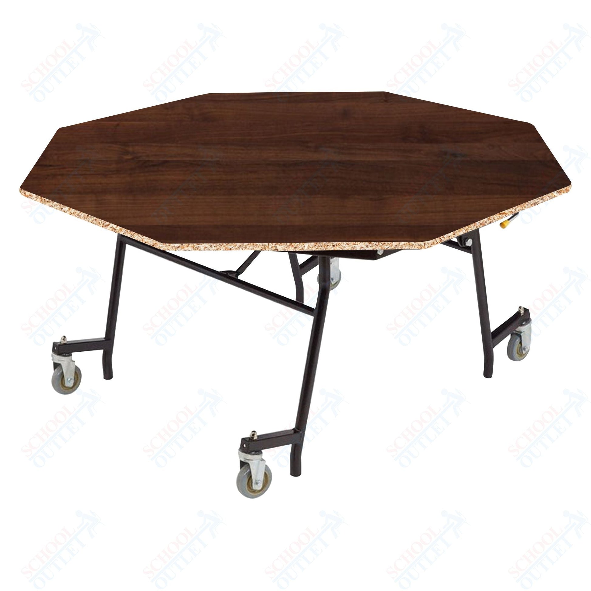 NPS EasyFold 60" Octagon Table (National Public Seating NPS - MTSSF - 60O) - SchoolOutlet