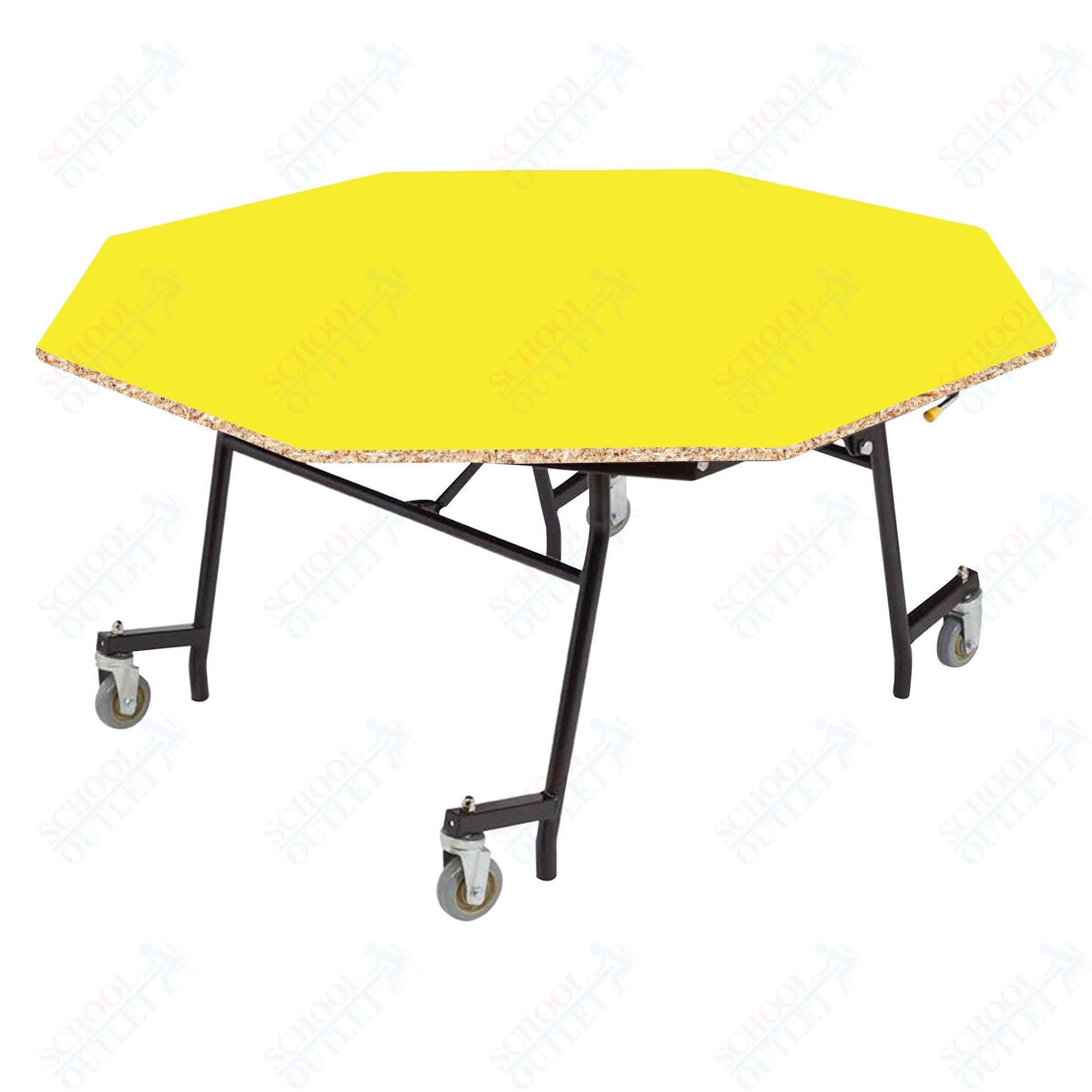 NPS EasyFold 60" Octagon Table (National Public Seating NPS - MTSSF - 60O) - SchoolOutlet