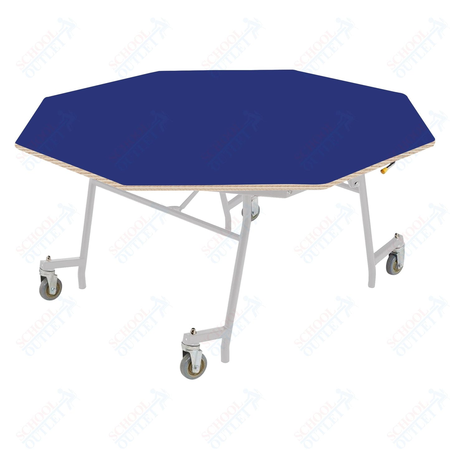 NPS EasyFold 60" Octagon Table (National Public Seating NPS - MTSSF - 60O) - SchoolOutlet