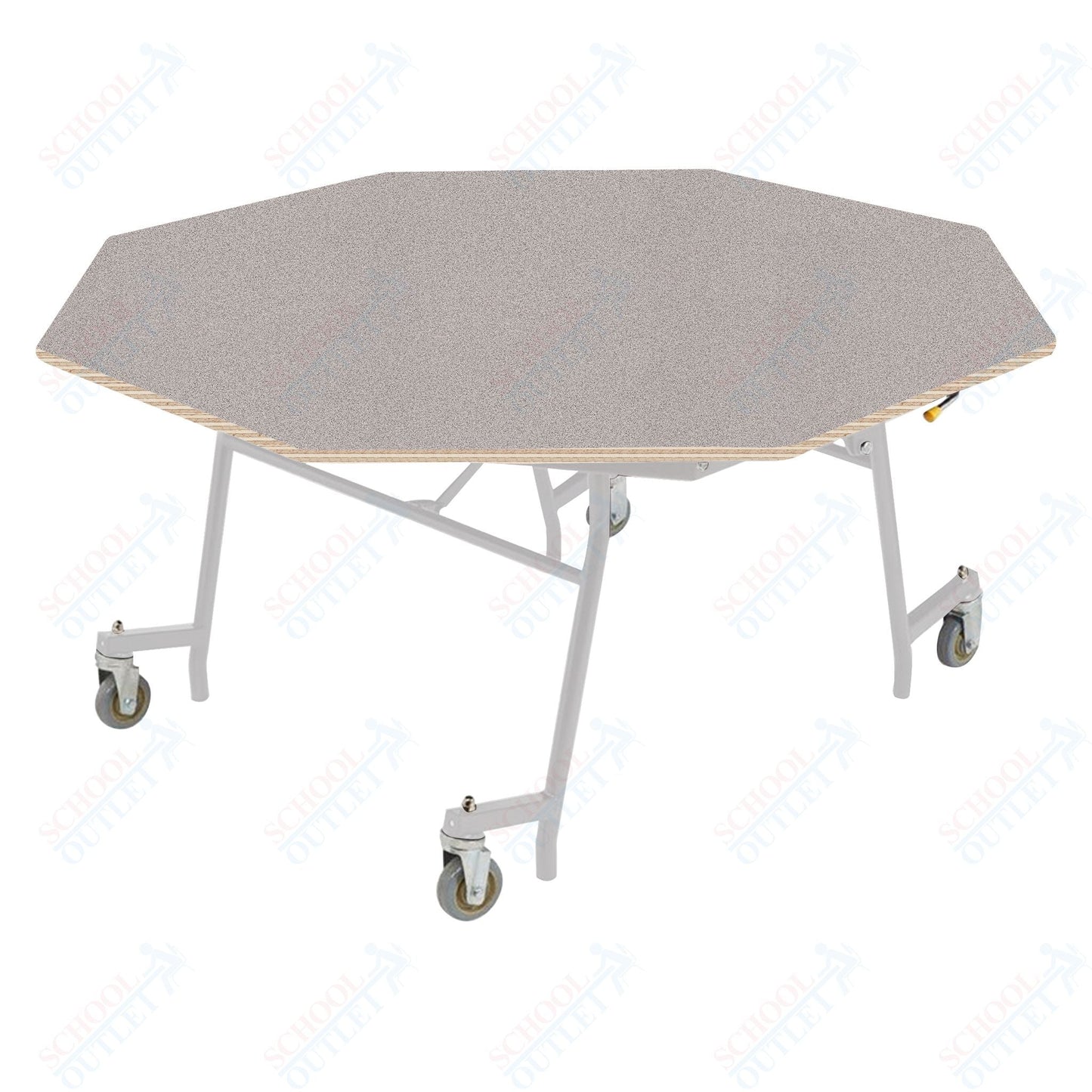 NPS EasyFold 60" Octagon Table (National Public Seating NPS - MTSSF - 60O) - SchoolOutlet