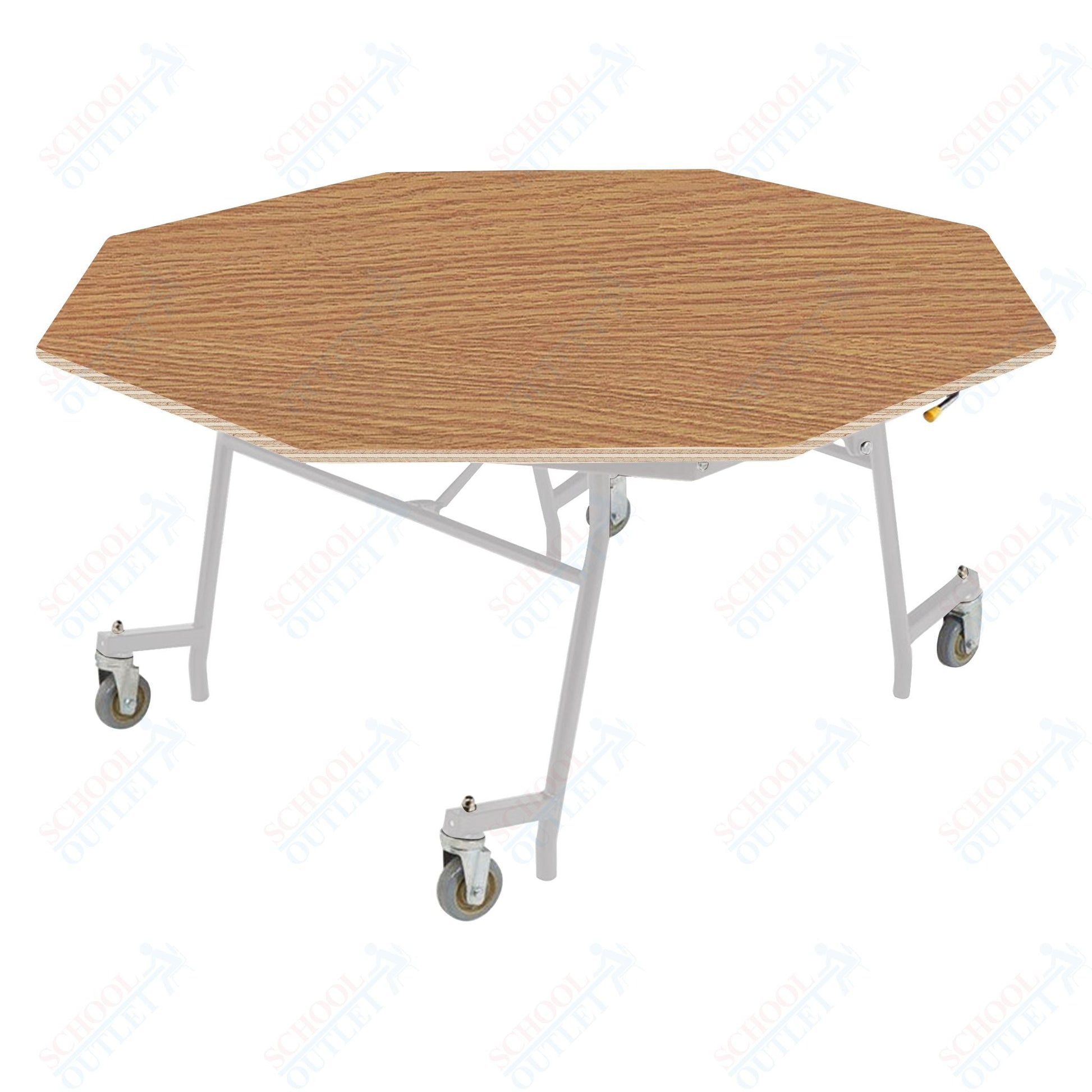 NPS EasyFold 60" Octagon Table (National Public Seating NPS - MTSSF - 60O) - SchoolOutlet