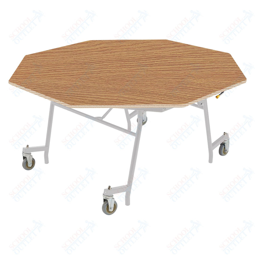 NPS EasyFold 60" Octagon Table (National Public Seating NPS - MTSSF - 60O) - SchoolOutlet