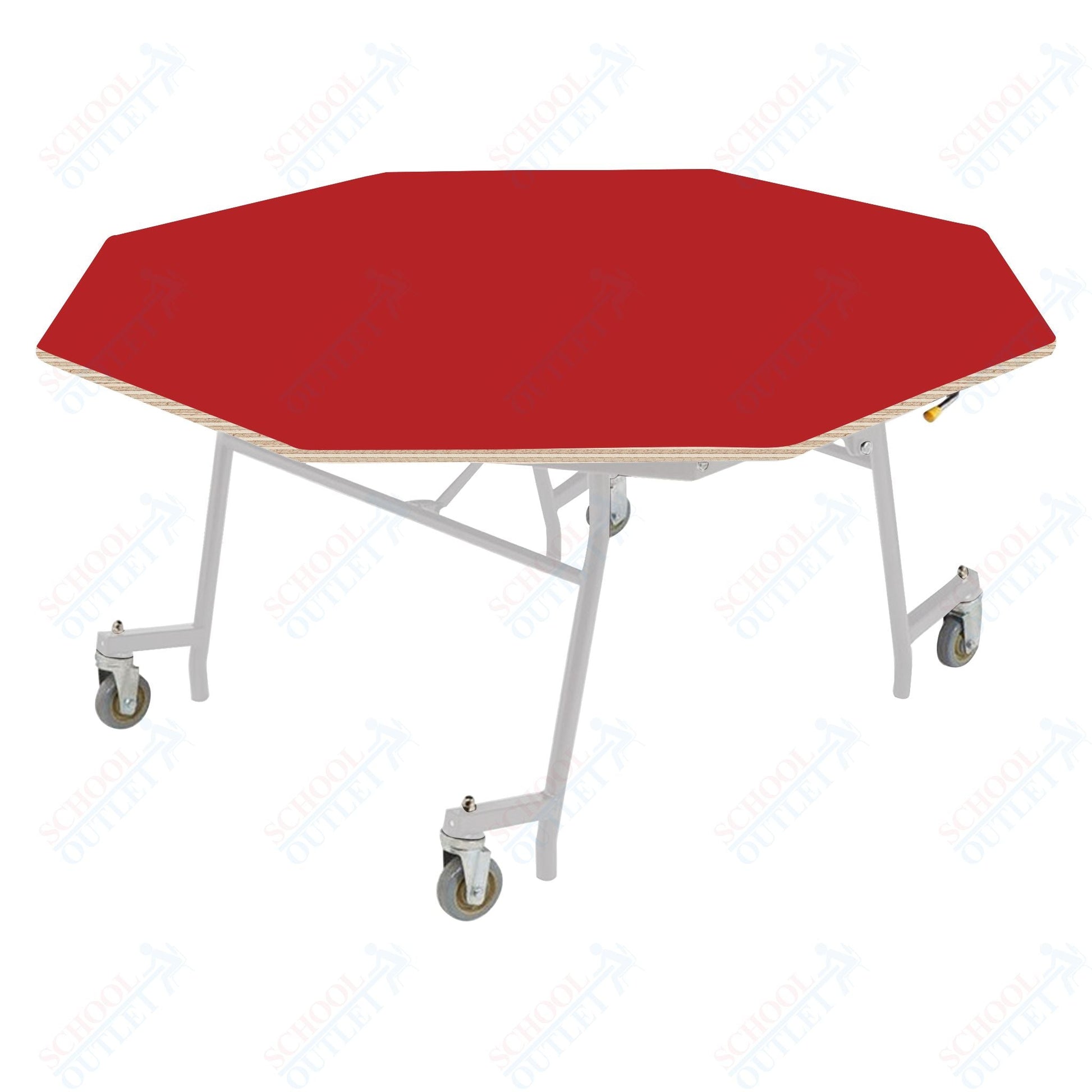 NPS EasyFold 60" Octagon Table (National Public Seating NPS - MTSSF - 60O) - SchoolOutlet