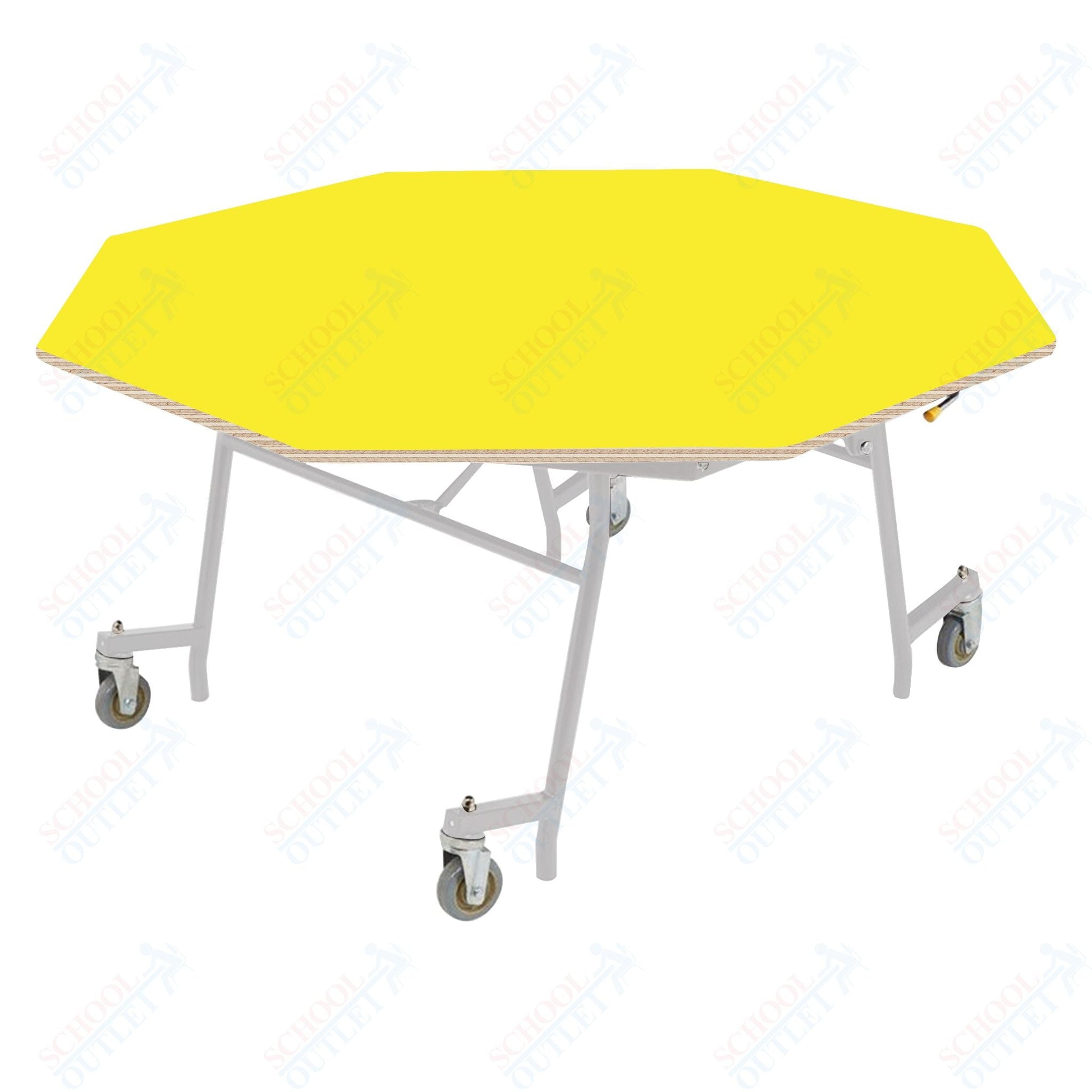 NPS EasyFold 60" Octagon Table (National Public Seating NPS - MTSSF - 60O) - SchoolOutlet