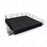 NPS Portable Stage Package w/ Carpeted or Hardboard Surface, 48