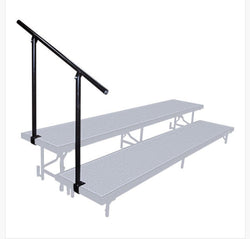 NPS Side Guard Rails for 2-Level Risers (National Public Seating NPS-SGR2L)