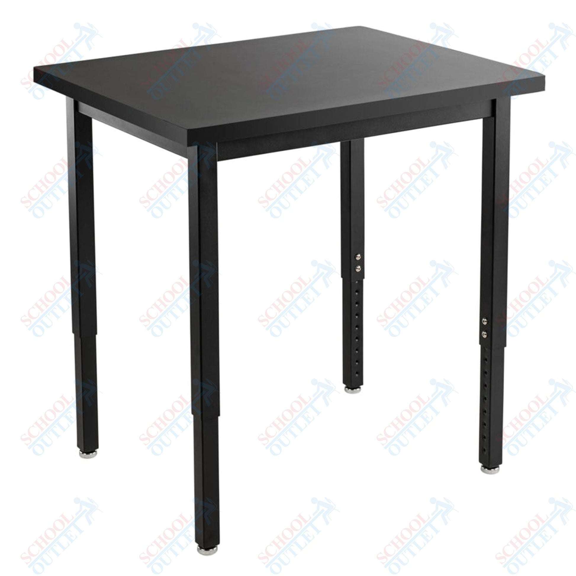 NPS Science Lab Table, 24" X 30", Steel Legs (National Public Seating NPS-SLT3-2430C) - SchoolOutlet