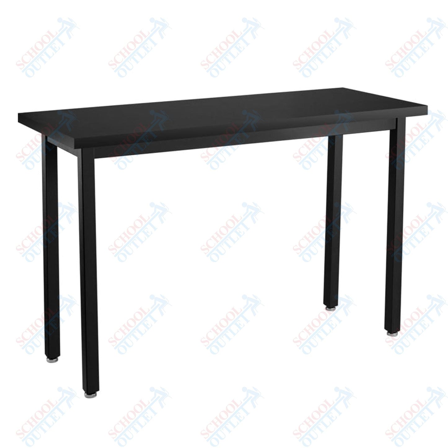 NPS Science Lab Table, 18" X 42", Steel Legs (National Public Seating NPS-SLT3-1842C) - SchoolOutlet