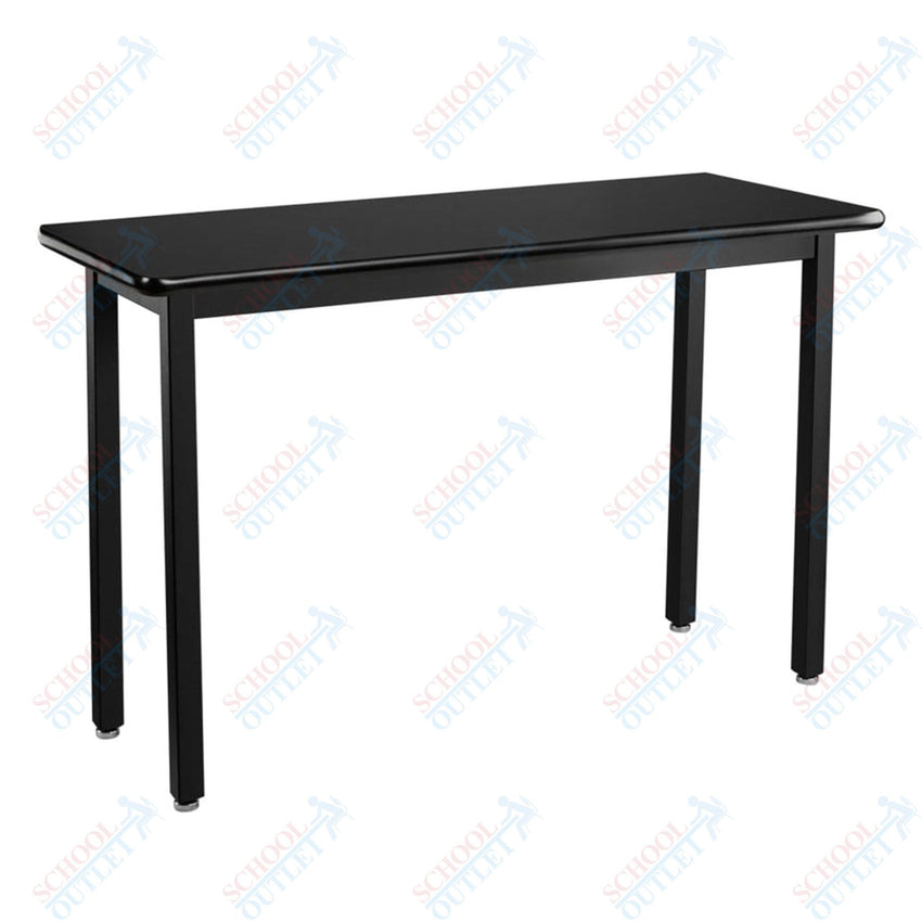 NPS Science Lab Table, 18" X 48", Steel Legs (National Public Seating NPS-SLT3-1848C) - SchoolOutlet