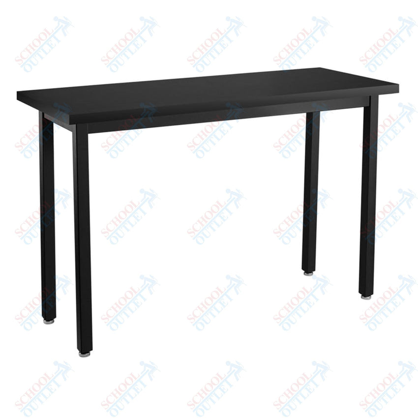 NPS Science Lab Table, 18" X 48", Steel Legs (National Public Seating NPS-SLT3-1848C) - SchoolOutlet