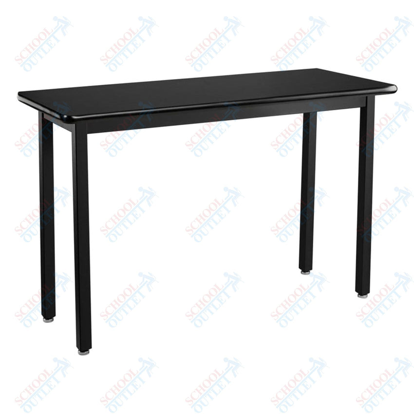 NPS Science Lab Table, 18" X 60", Steel Legs (National Public Seating NPS-SLT3-1860C) - SchoolOutlet