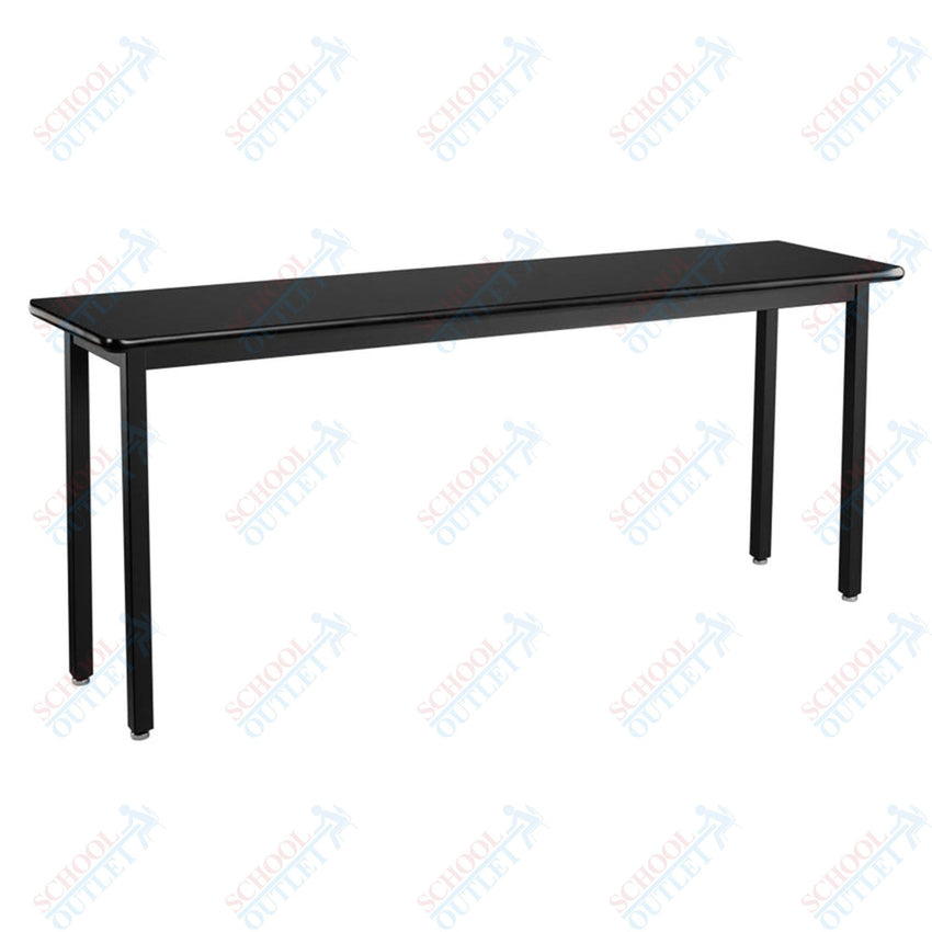 NPS Science Lab Table, 18" X 72", Steel Legs (National Public Seating NPS-SLT3-1872C) - SchoolOutlet