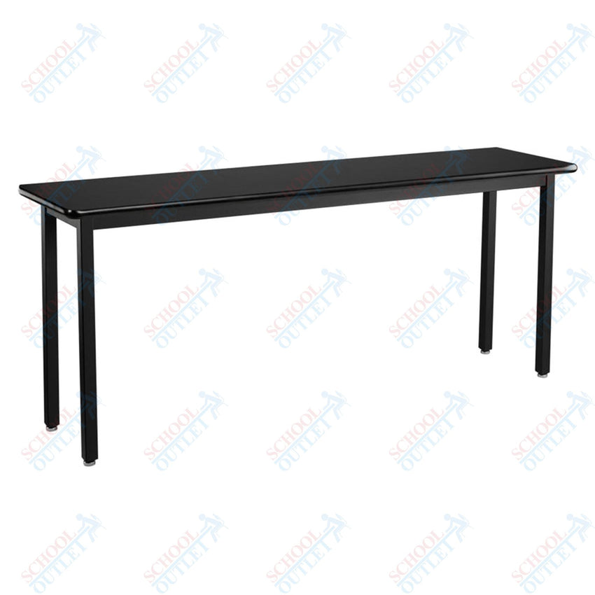 NPS Science Lab Table, 18" X 96", Steel Legs (National Public Seating NPS-SLT3-1896C) - SchoolOutlet
