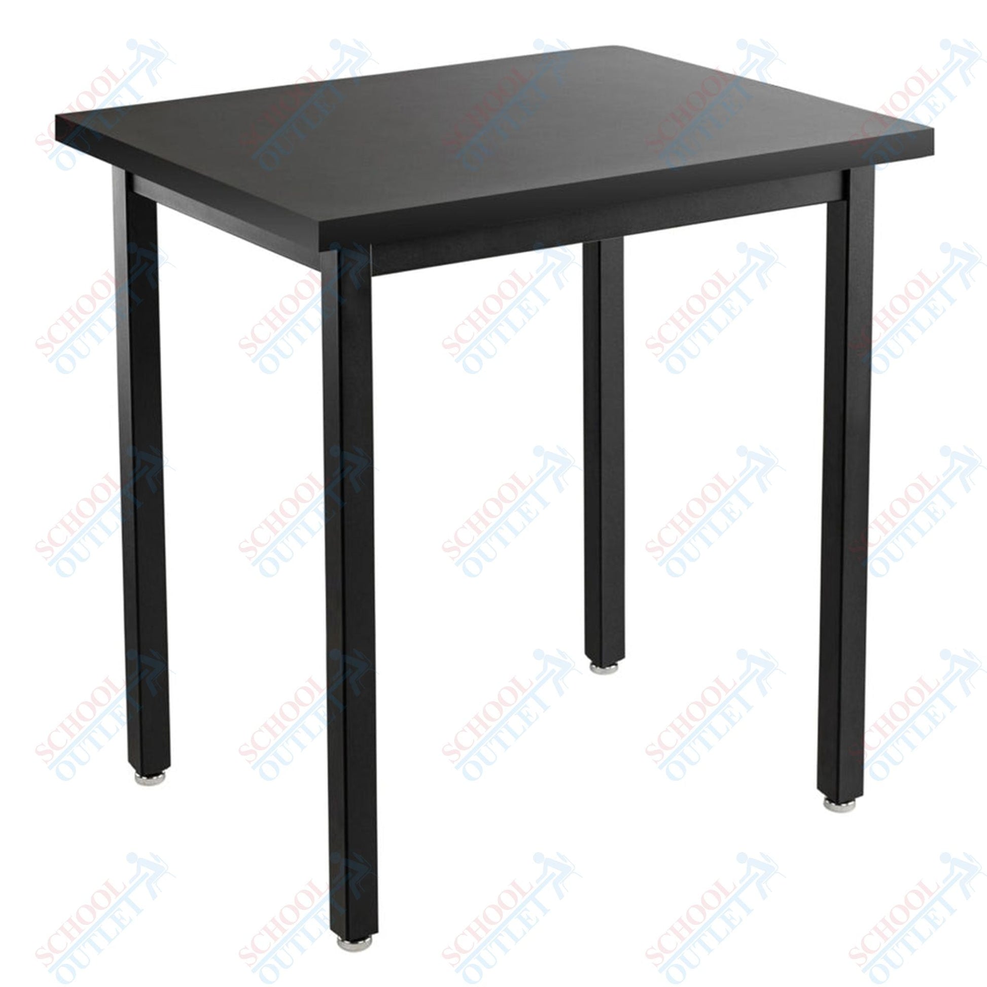 NPS Science Lab Table, 24" X 24", Steel Legs (National Public Seating NPS-SLT3-2424C) - SchoolOutlet