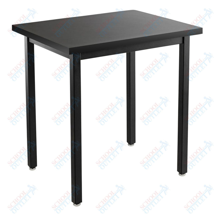 NPS Science Lab Table, 24" X 30", Steel Legs (National Public Seating NPS-SLT3-2430C) - SchoolOutlet