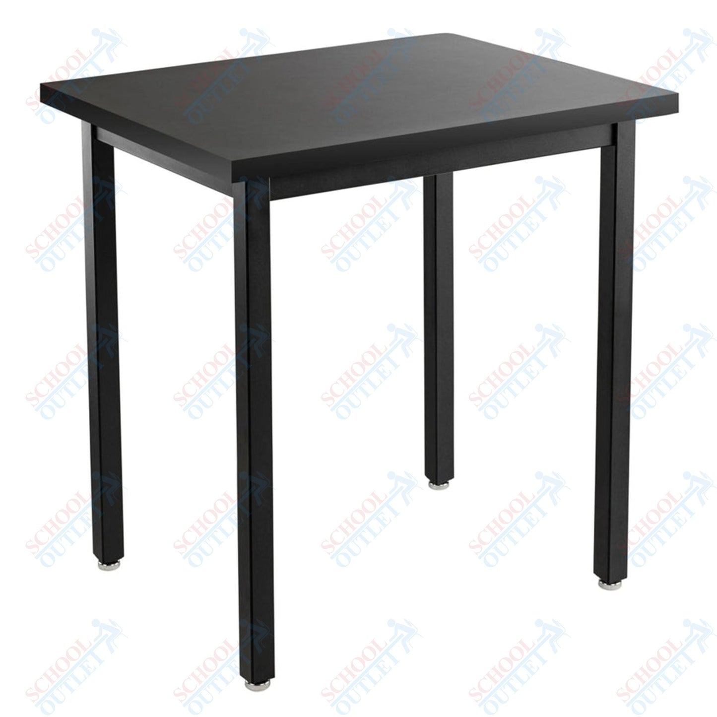 NPS Science Lab Table, 24" X 36", Steel Legs (National Public Seating NPS-SLT3-2436C) - SchoolOutlet