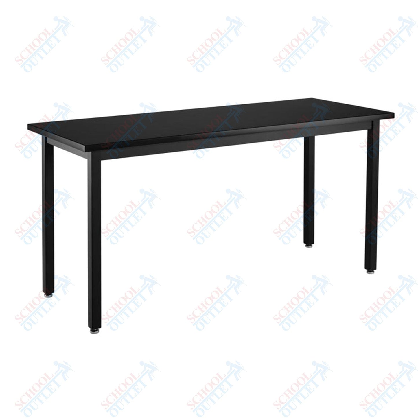 NPS Science Lab Table, 24" X 42", Steel Legs (National Public Seating NPS-SLT3-2442C) - SchoolOutlet