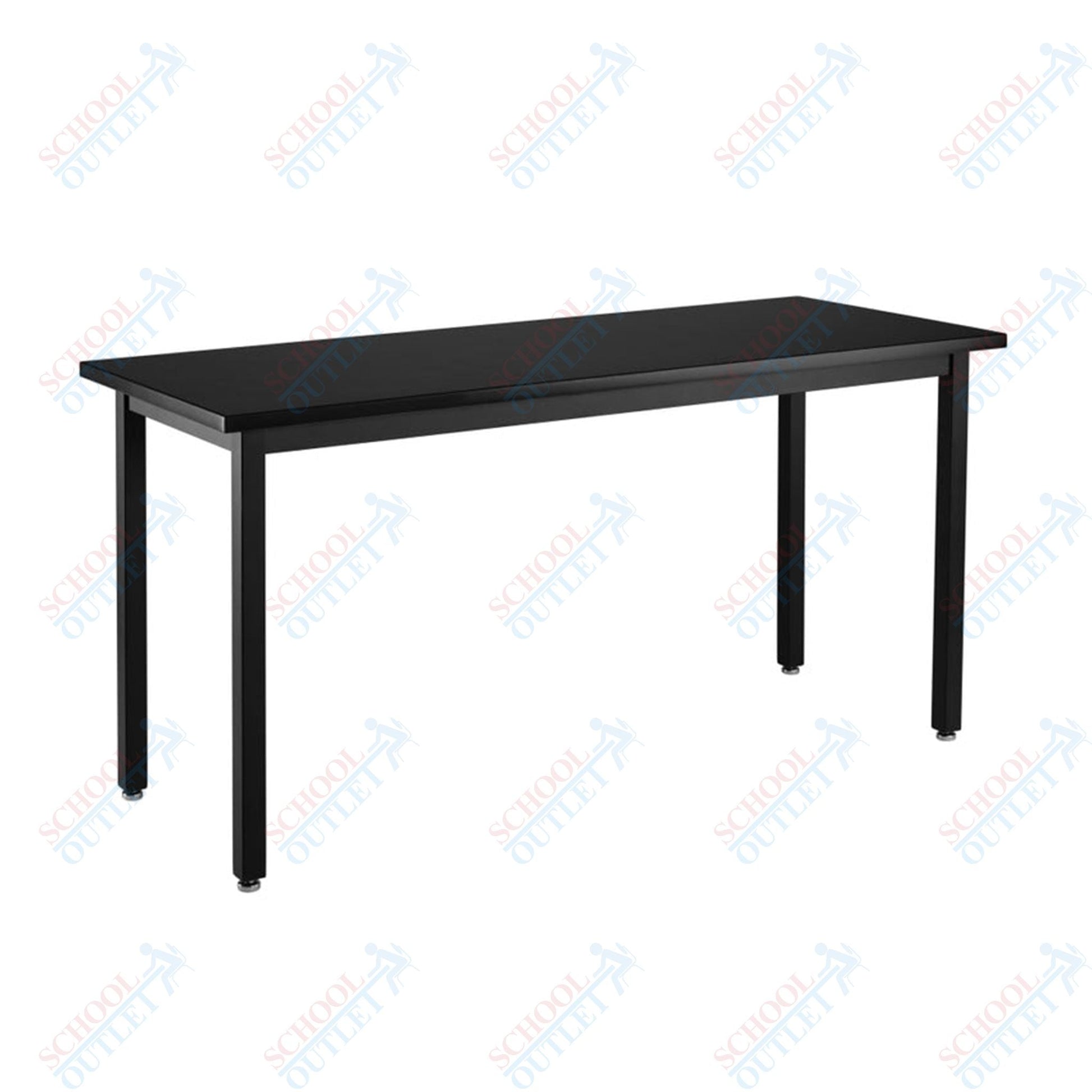 NPS Science Lab Table, 24" X 60", Steel Legs (National Public Seating NPS-SLT3-2460) - SchoolOutlet