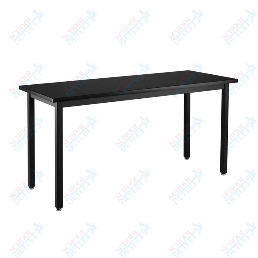 NPS Science Lab Table, 24" X 60", Steel Legs (National Public Seating NPS-SLT3-2460) - SchoolOutlet