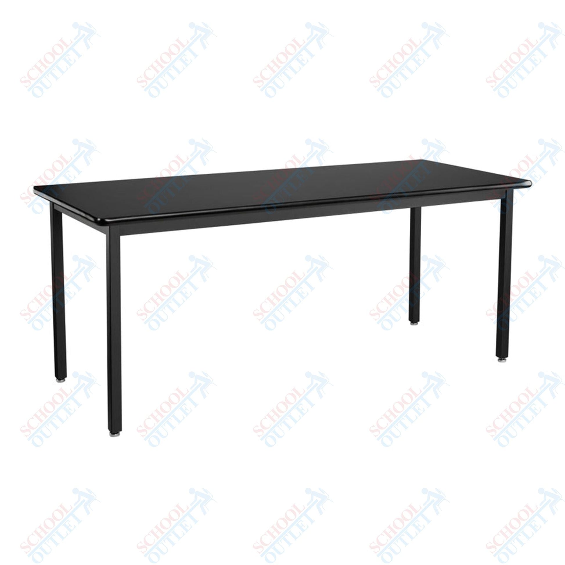 NPS Science Lab Table, 24" X 72", Steel Legs (National Public Seating NPS-SLT3-2472) - SchoolOutlet